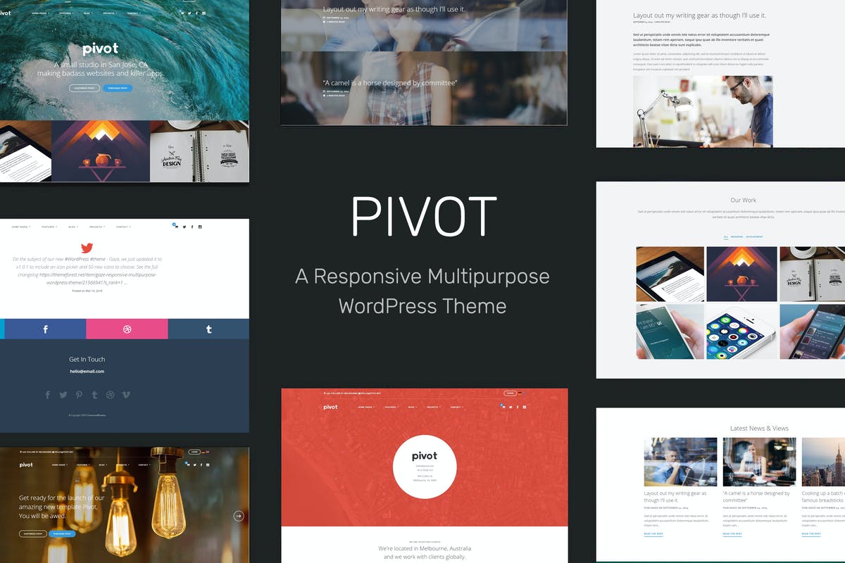 Pivot | Responsive Multipurpose WordPress Theme