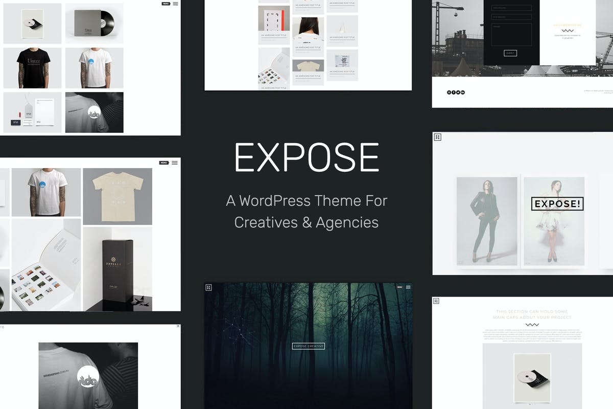 EXPOSE - Creatives & Agency WordPress Theme