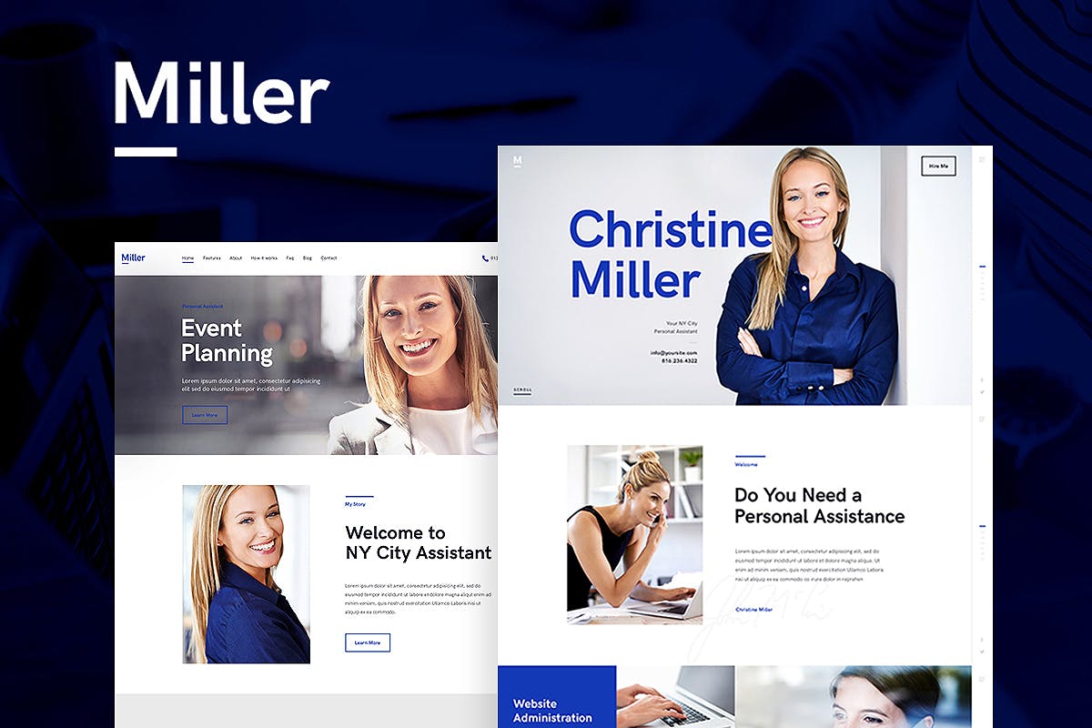 Miller WordPress Theme Download Free