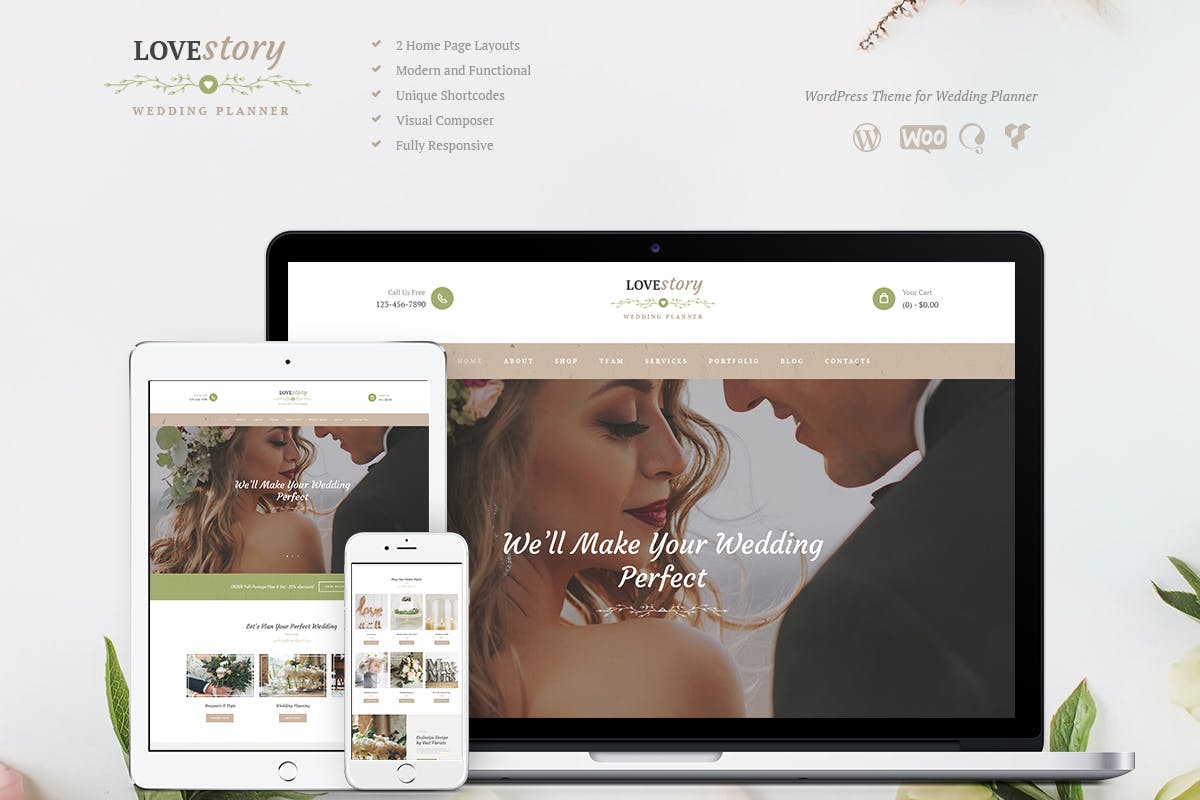 Love Story Download Any WordPress Theme For Free