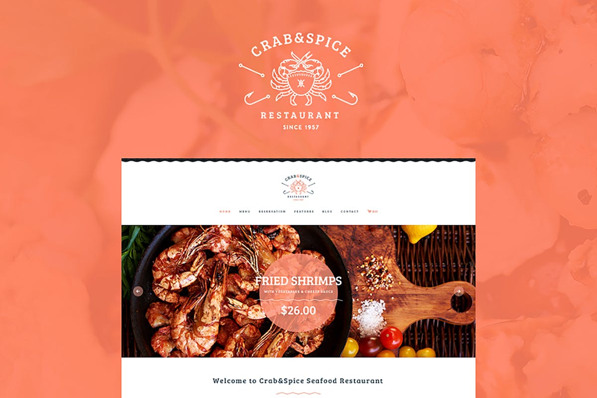 Crab & Spice Download Any WordPress Theme For Free
