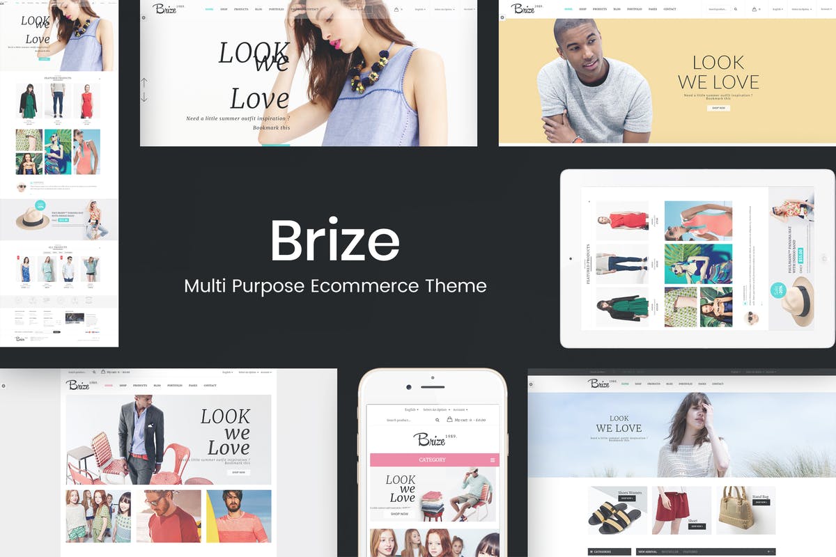 Brize - Responsive WooCommerce Fashion Theme
