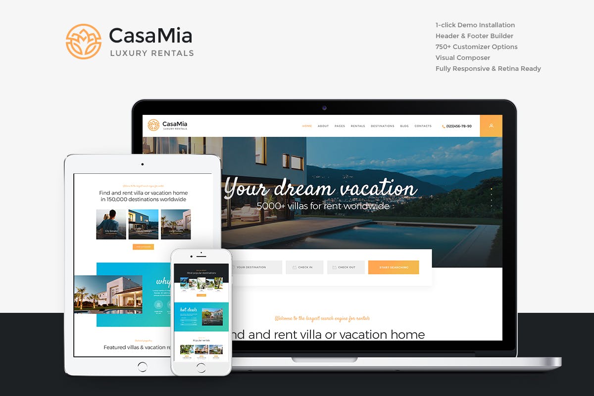 CasaMia Download Any WordPress Theme For Free