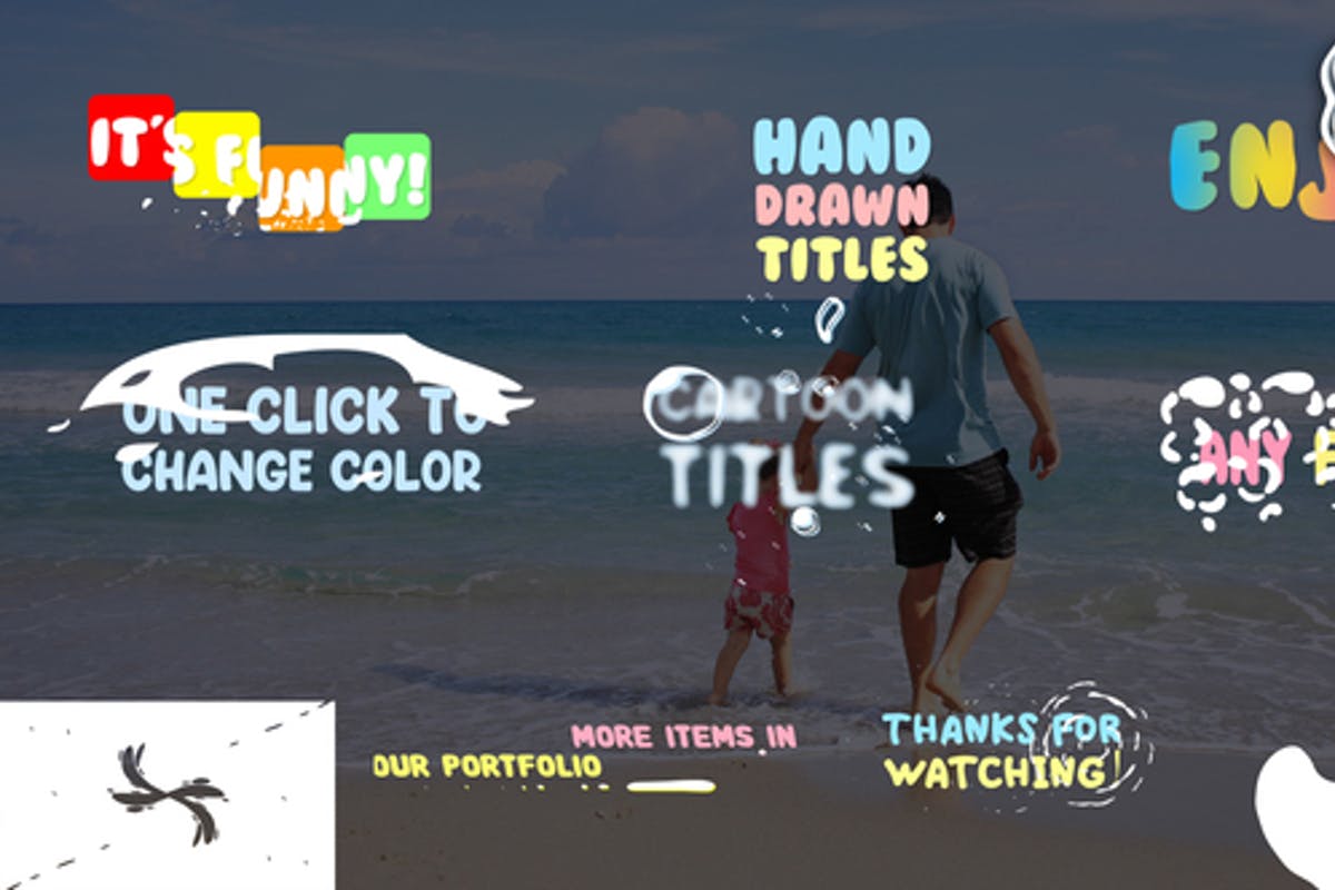 Fun Titles Final Cut Pro Video Templates Free