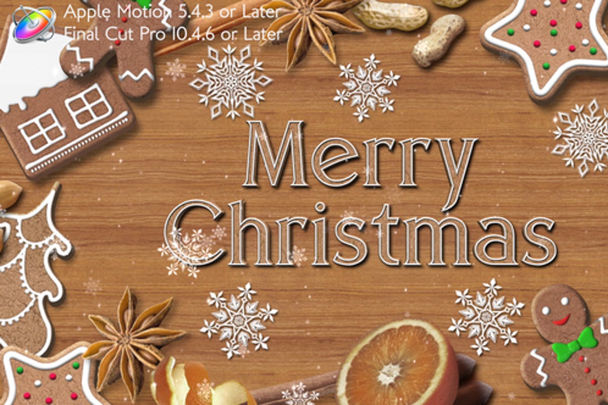 Christmas Cookies Promo - Apple Motion
