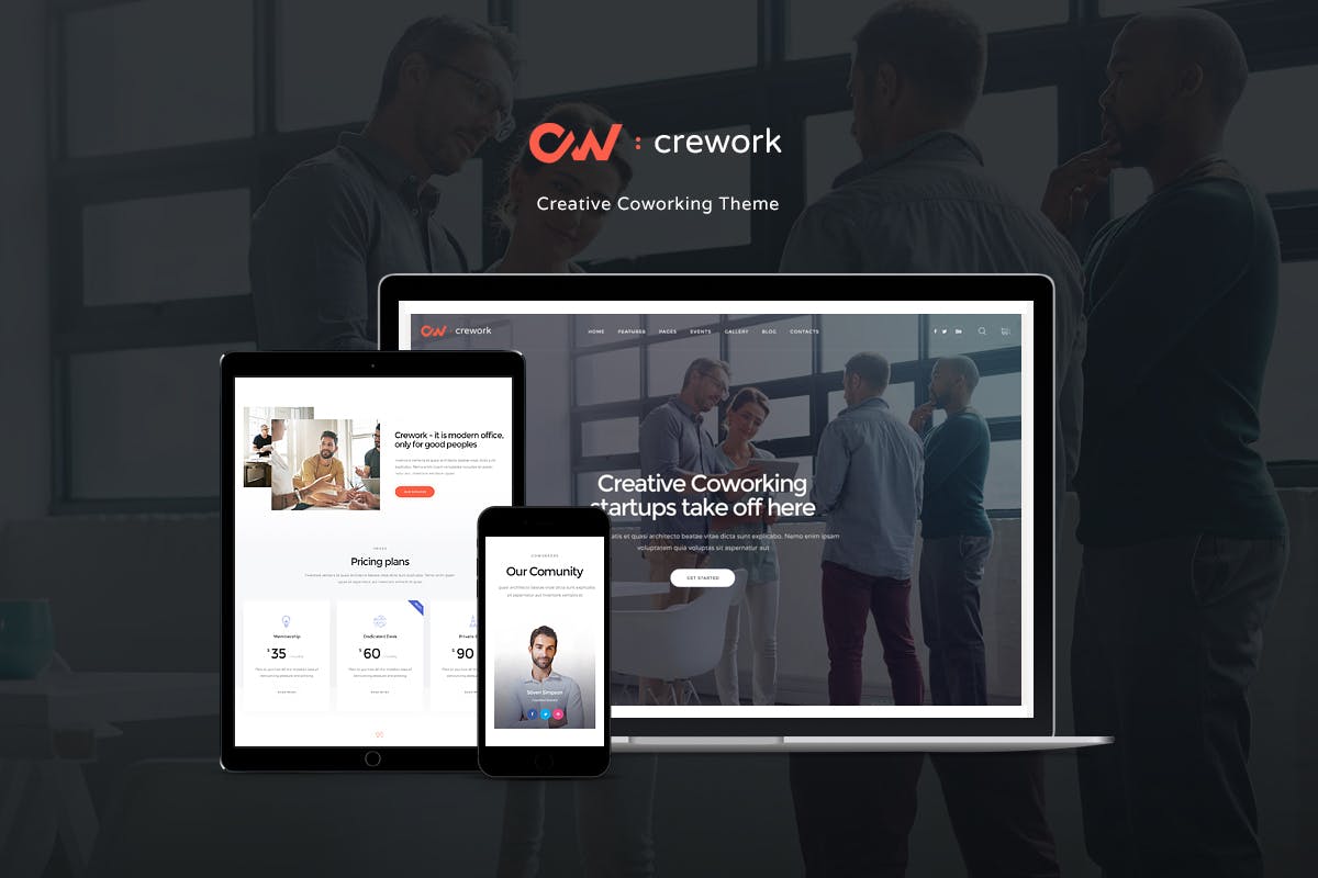 Crework Salient WordPress Theme Free Download