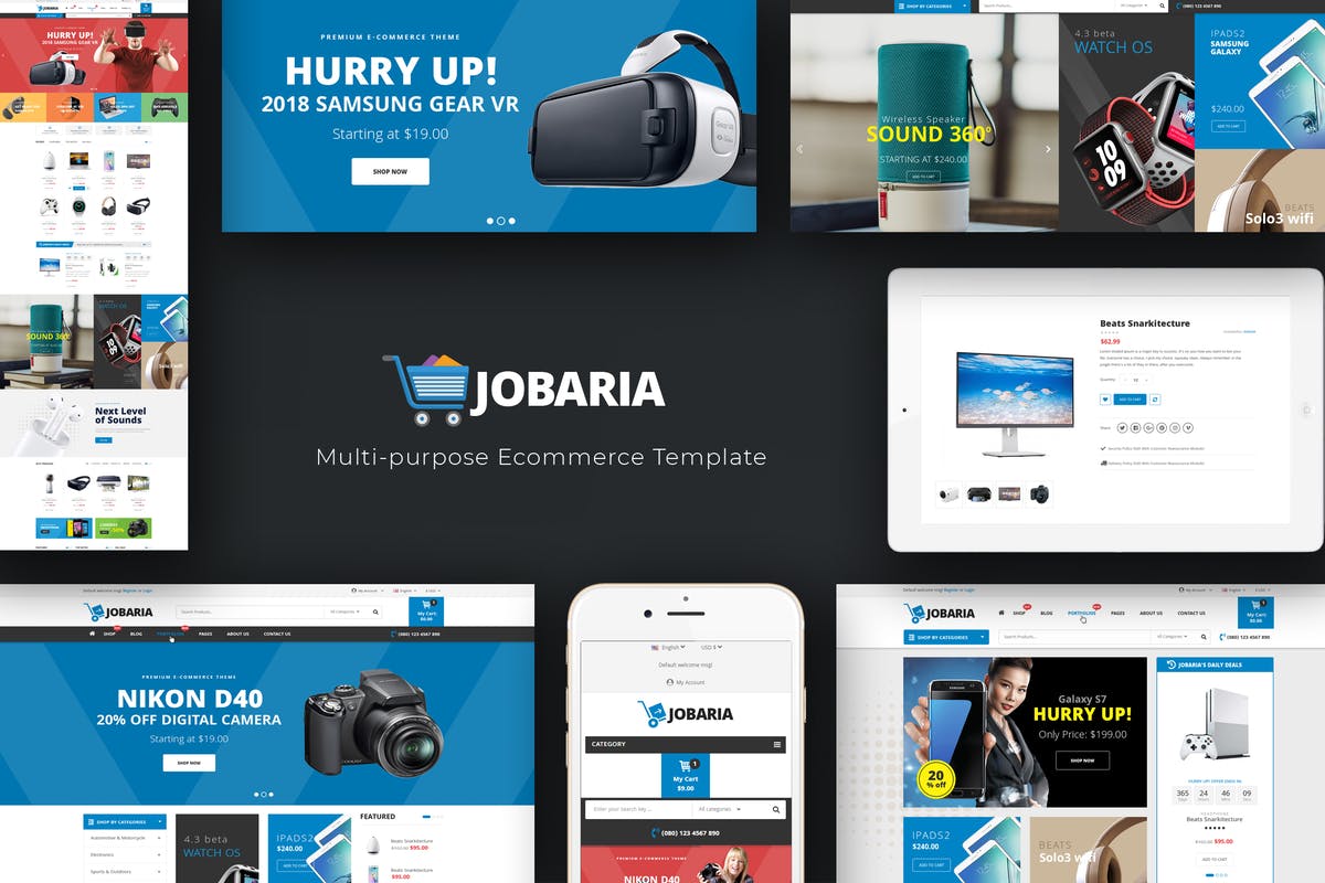 Jobaria - Technology   WordPress Theme