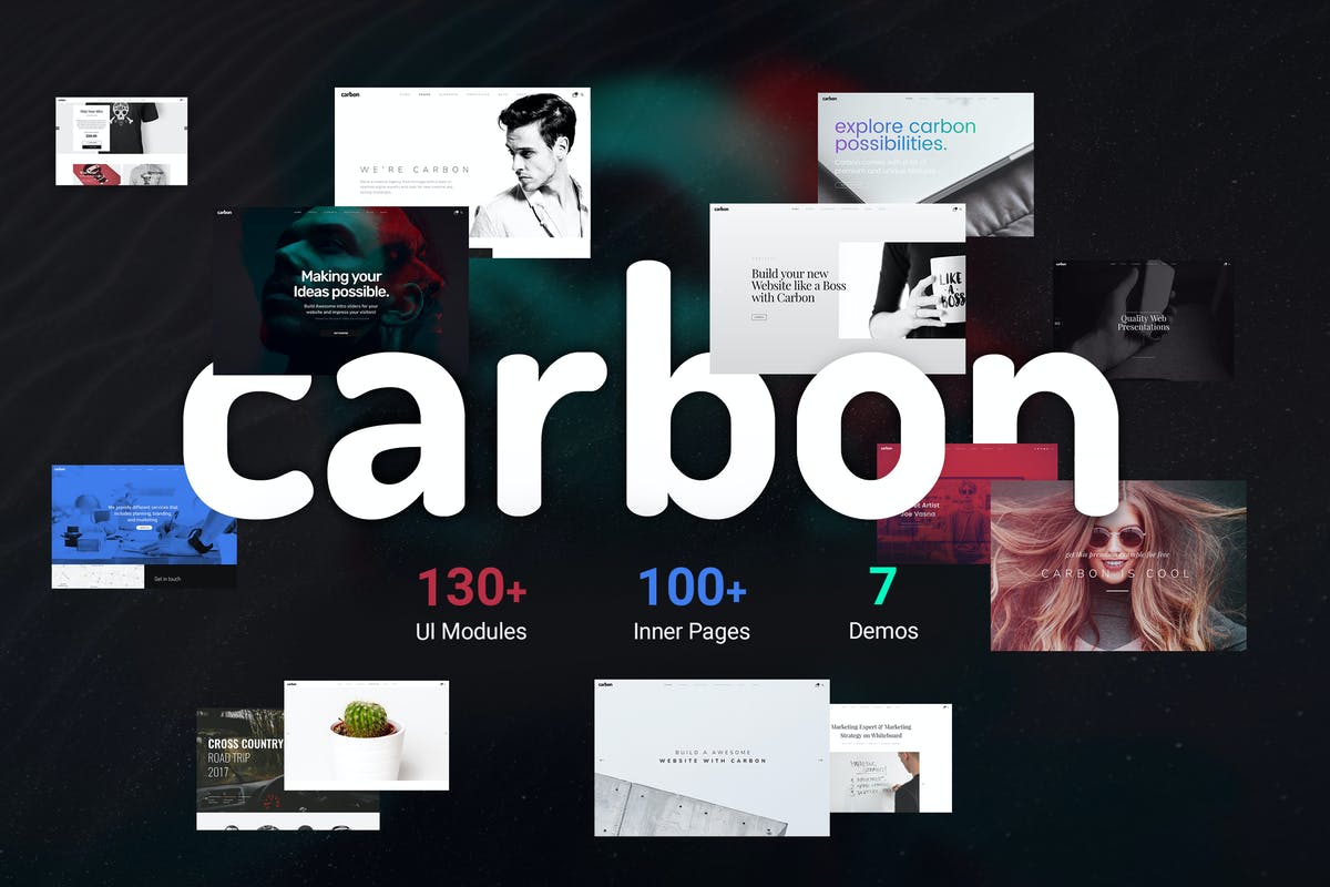 Carbon Salient WordPress Theme Free Download