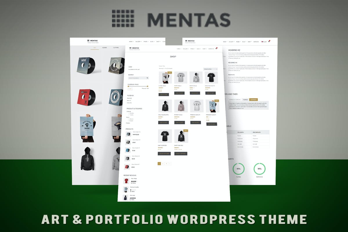 Mental | Agency & Portfolio wordpress theme free 2021