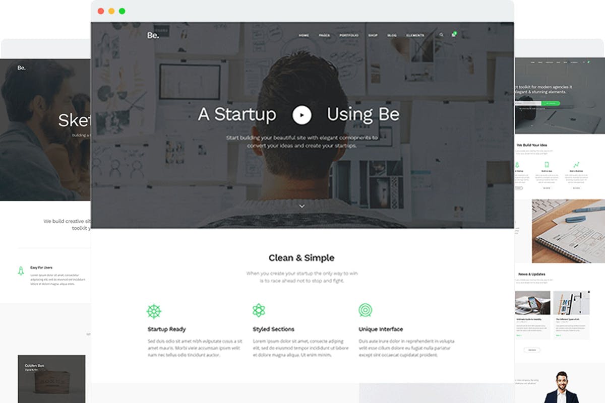 BoTheme - Startup Business wordpress theme for news site