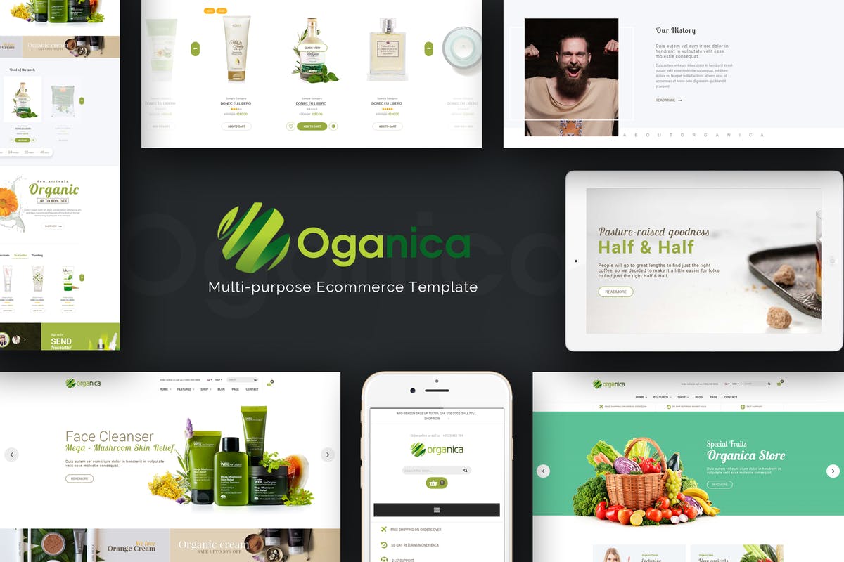 Organica - Responsive WooCommerce WordPress Theme
