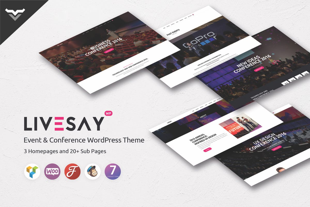 Livesay - Event & Conference WordPress Theme