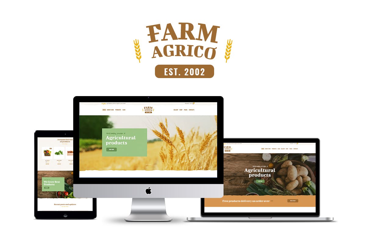 Farm Agrico - Agricultural Business WP Theme