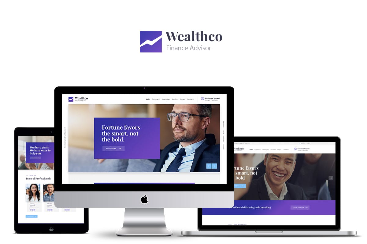 WealthCo - Business & Financial Consulting Theme