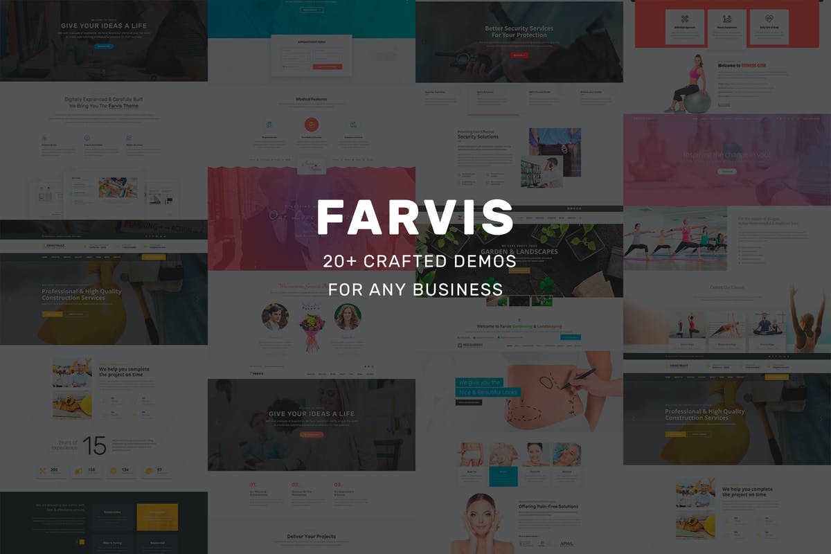 Farvis - Multipurpose WordPress Theme