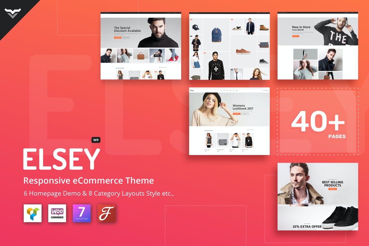 Elsey - Responsive eCommerce Free Download WordPress Themes