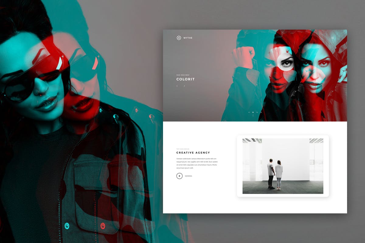 Wythe - Creative Portfolio Free Download WordPress Themes