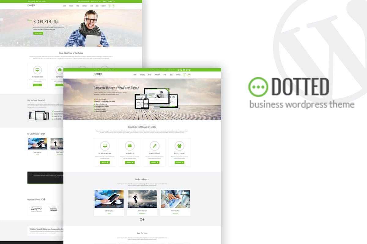Dotted - Corporate Multipurpose WordPress Theme