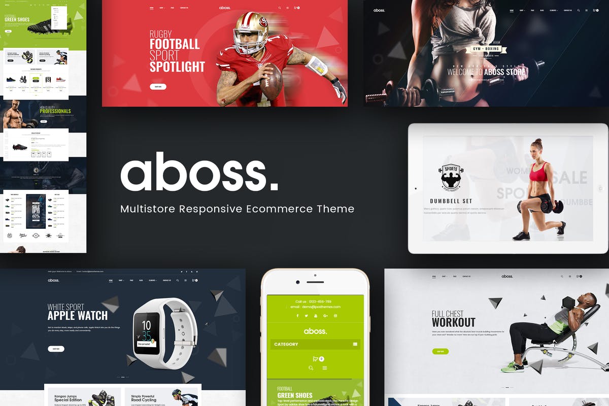 Aboss - Responsive Theme for WooCommerce WordPress