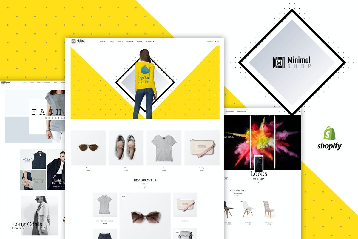 Minimal Shop | WooCommerce Shop WordPress Themes Free Download