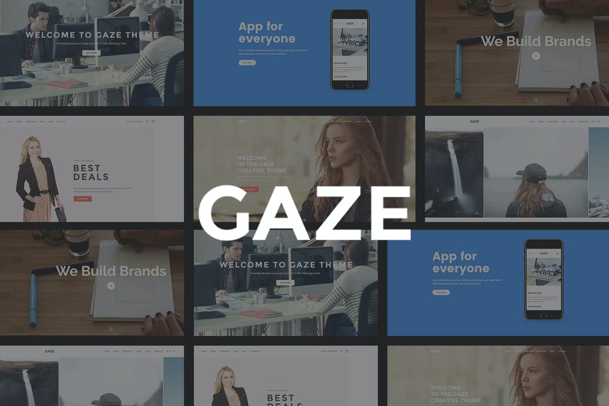 Gaze | Responsive Multipurpose WordPress Theme