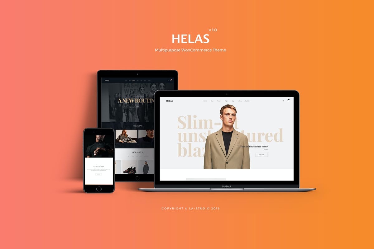 Helas - Multipurpose WooCommerce Theme