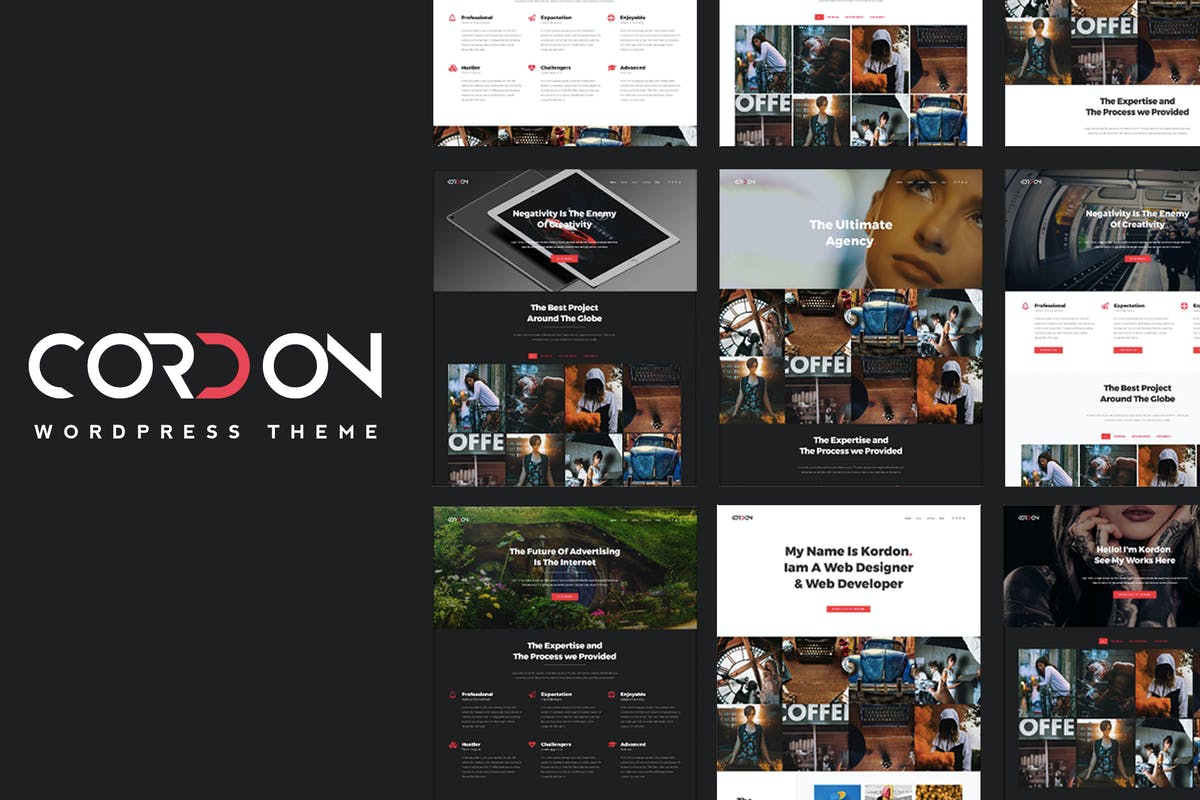 Cordon Free Download WordPress Themes For Business Websites
