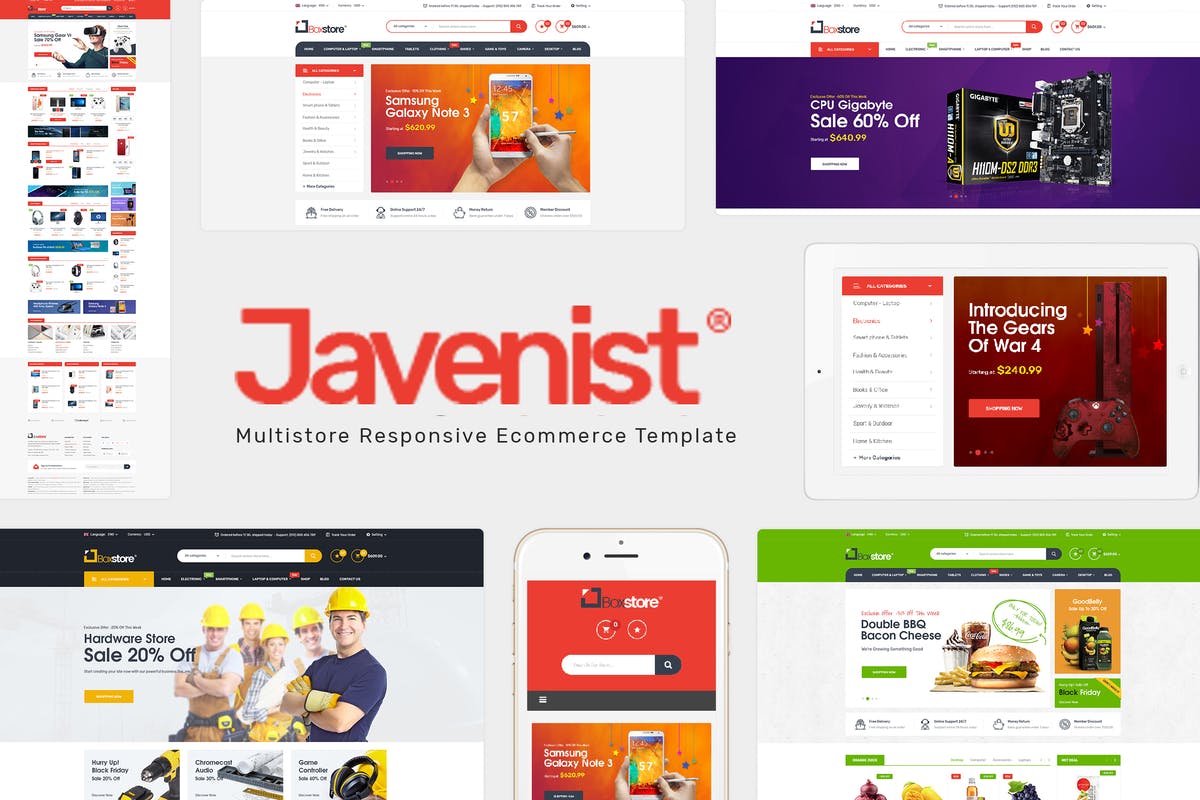 Javenist - Multipurpose eCommerce WordPress Theme