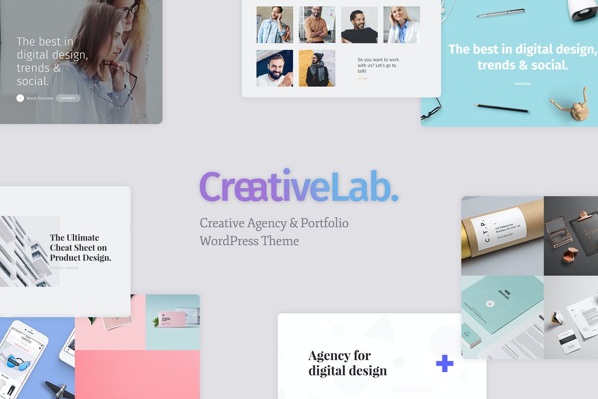 Creative Lab - Creative Studio & Agency Portfolio