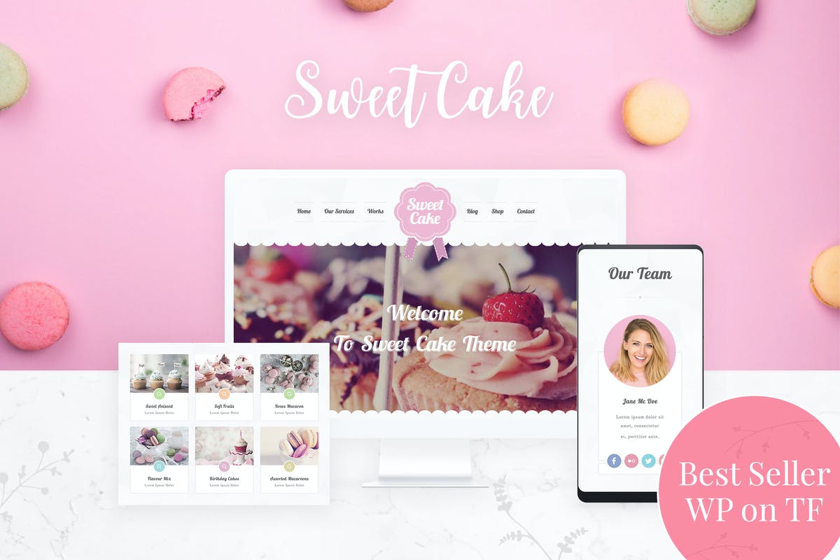 Bakery Free Download WordPress Themes For Business Websites