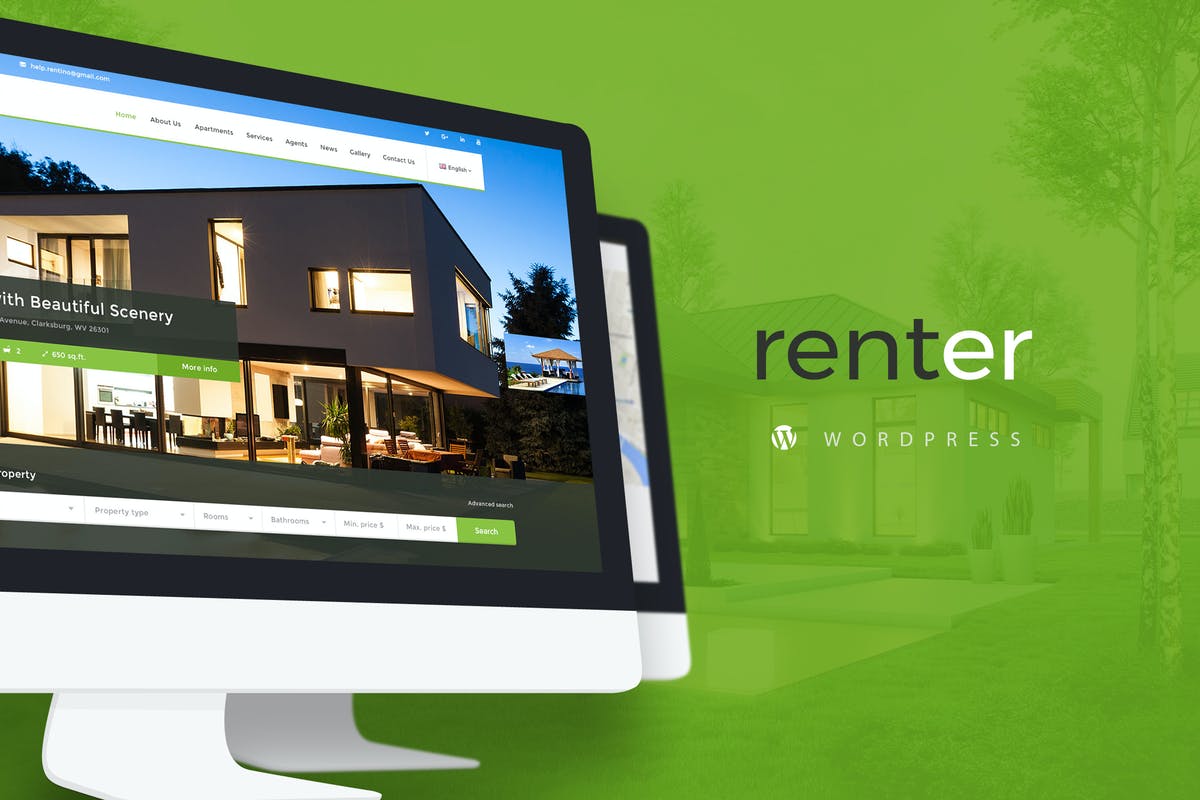 Renter — Property Rent/Sale Real Estate Wordpress