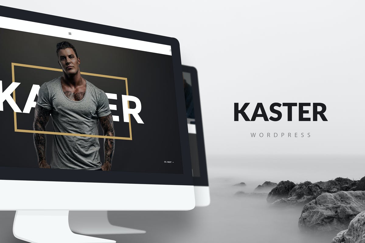 Kaster — Creative, Blog, Portfolio WordPress Theme