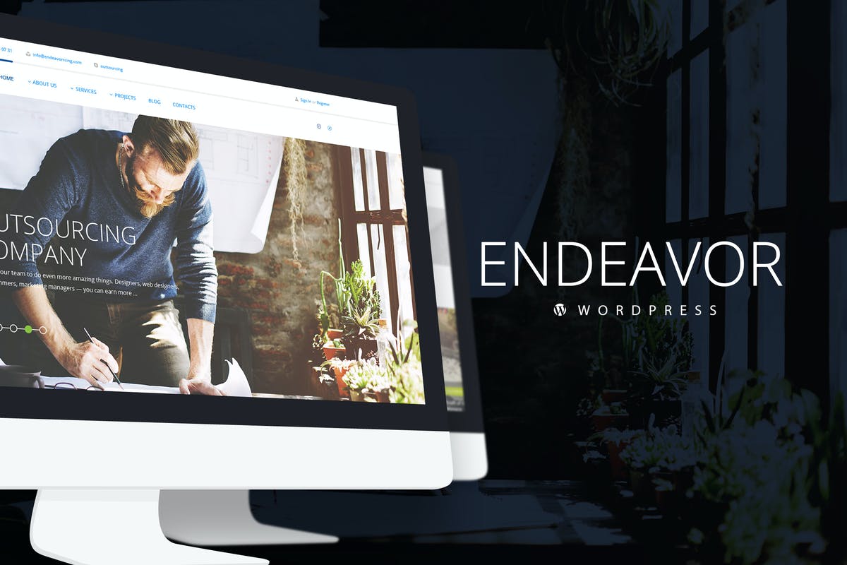 Endeavor — Multipurpose Corporate WordPress Theme