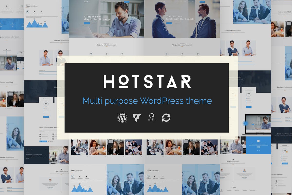 HotStar – MultiPurpose Business WordPress Theme