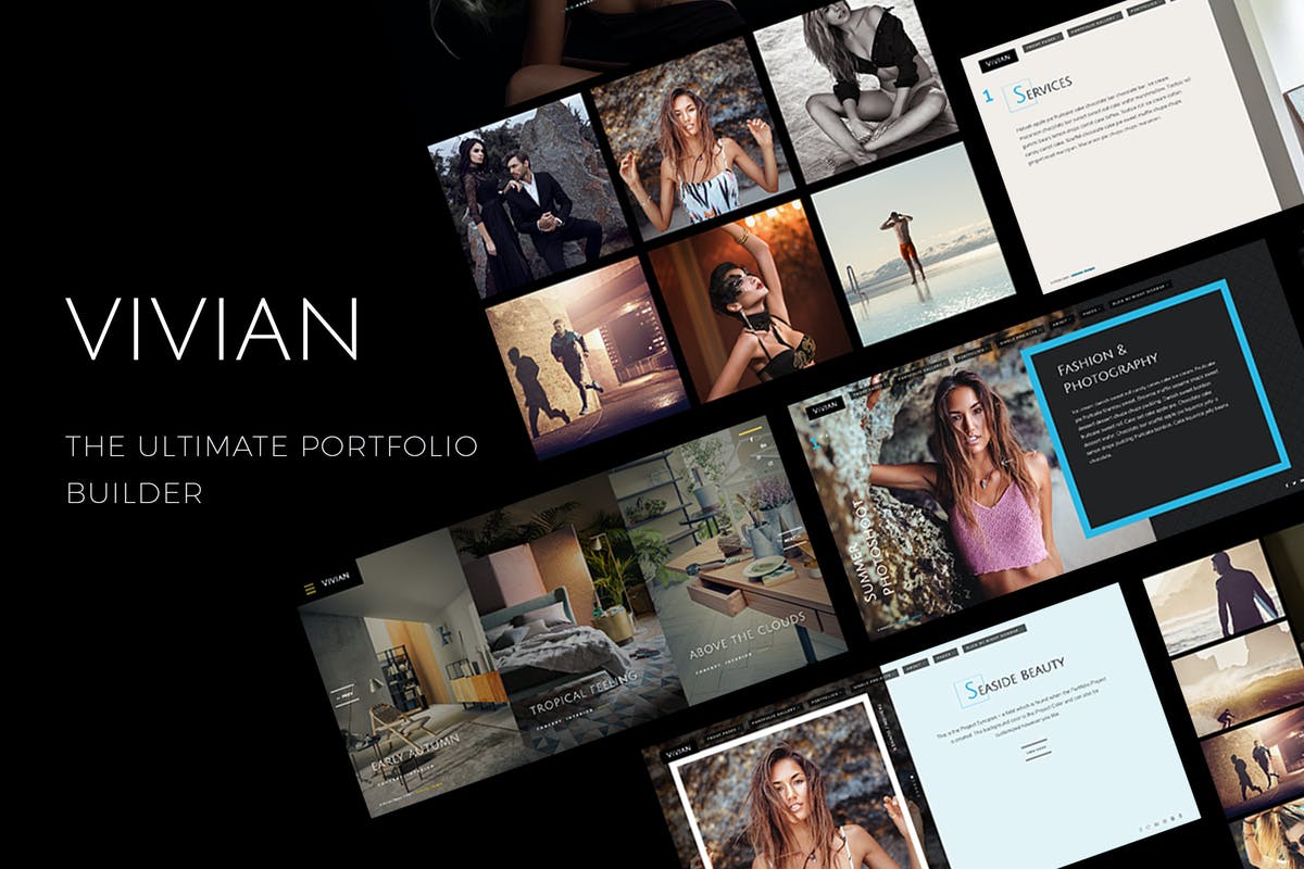 Vivian - Creative Multi-Purpose WordPress Themes Free