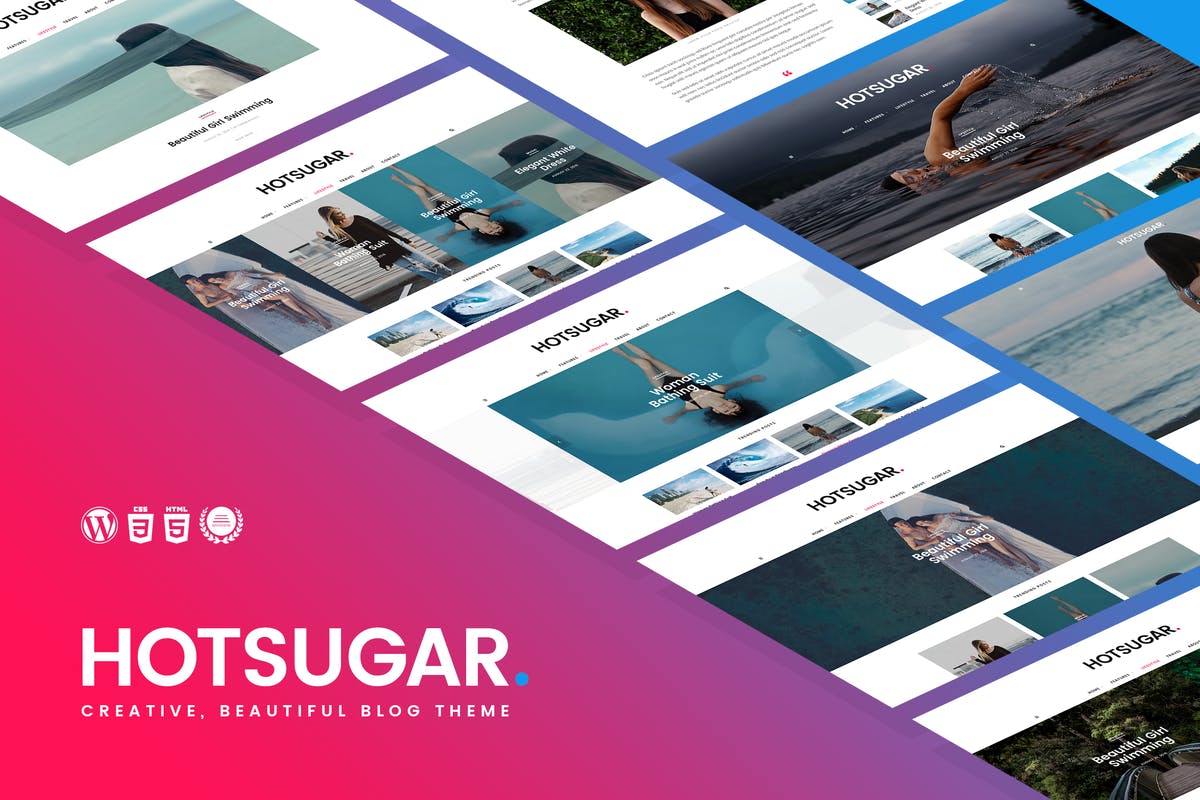 HotSugar | Responsive WordPress Blog Theme