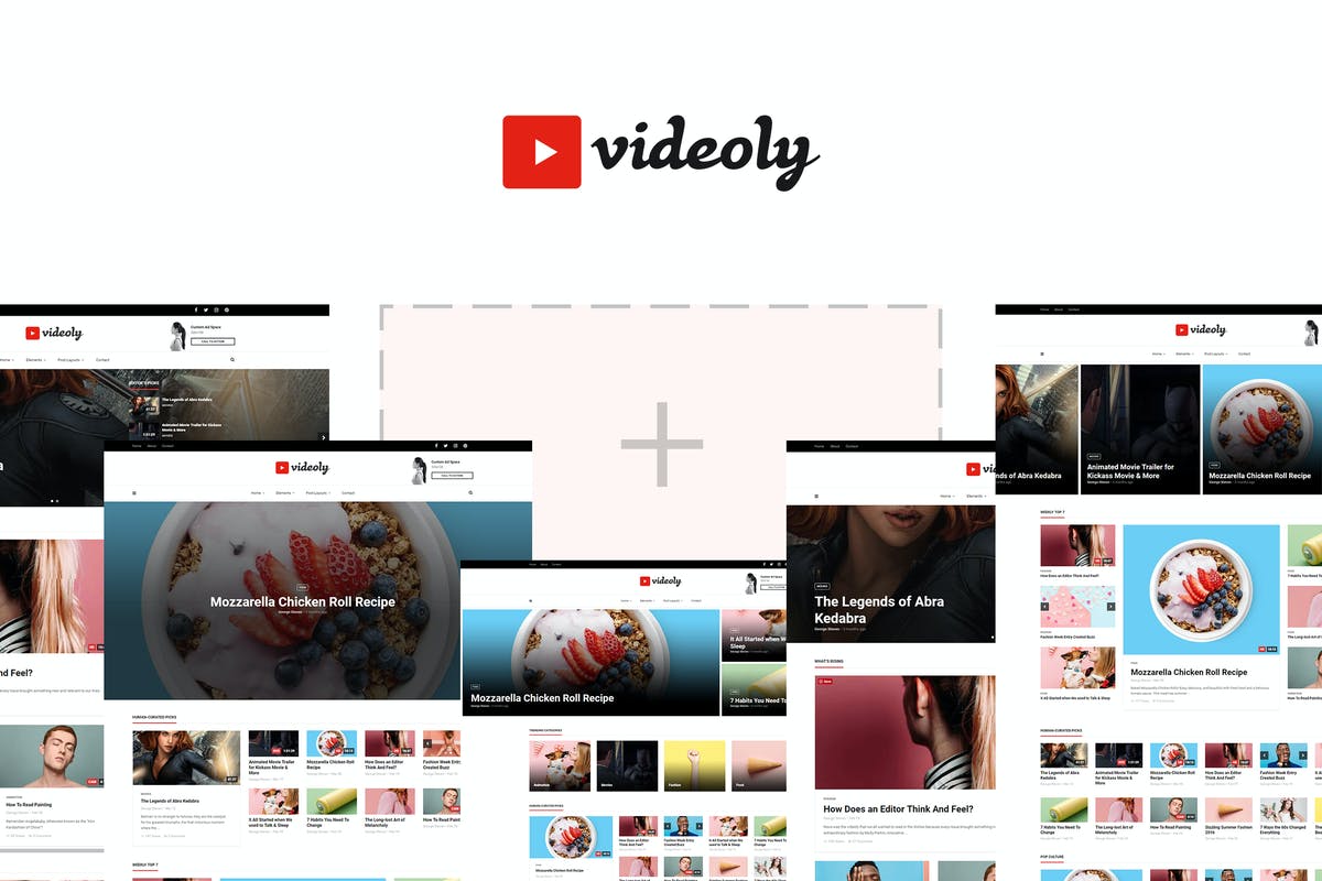 Videoly - Video WordPress Themes For Free