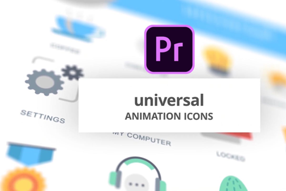Universal - Animation Icons (MOGRT)