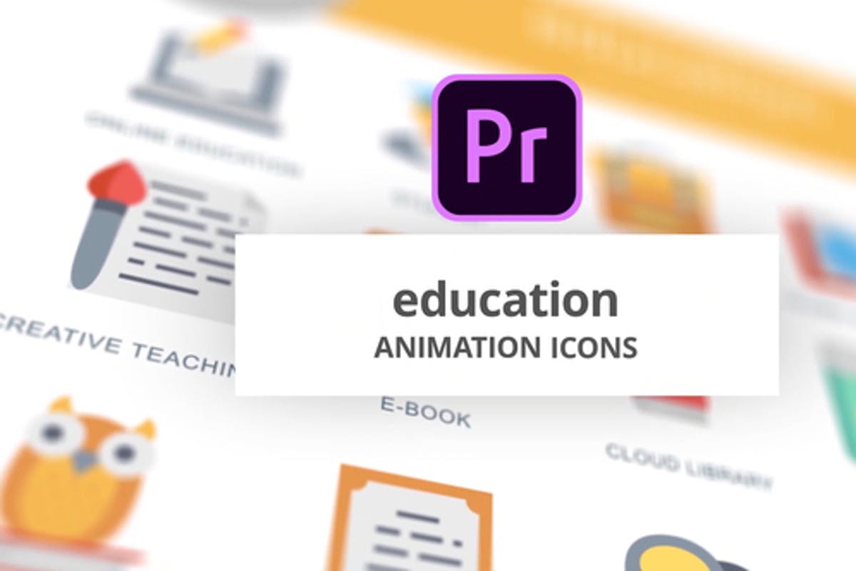 Education - Animation Icons (MOGRT)