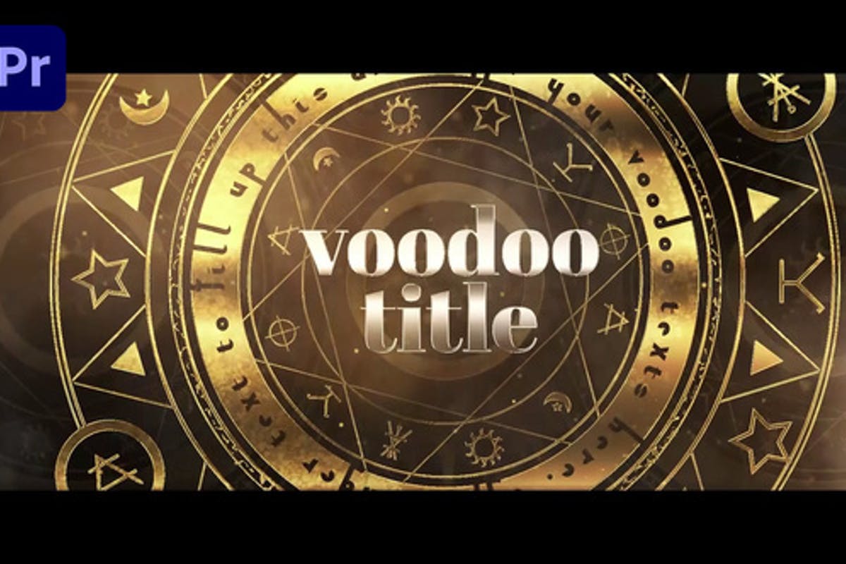 Voodoo Title Video Templates Free Premiere Pro
