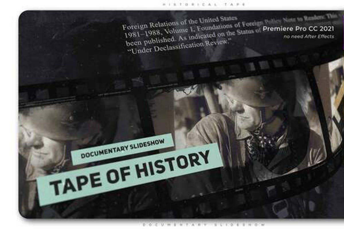 Historical Tape Documentary Slideshow