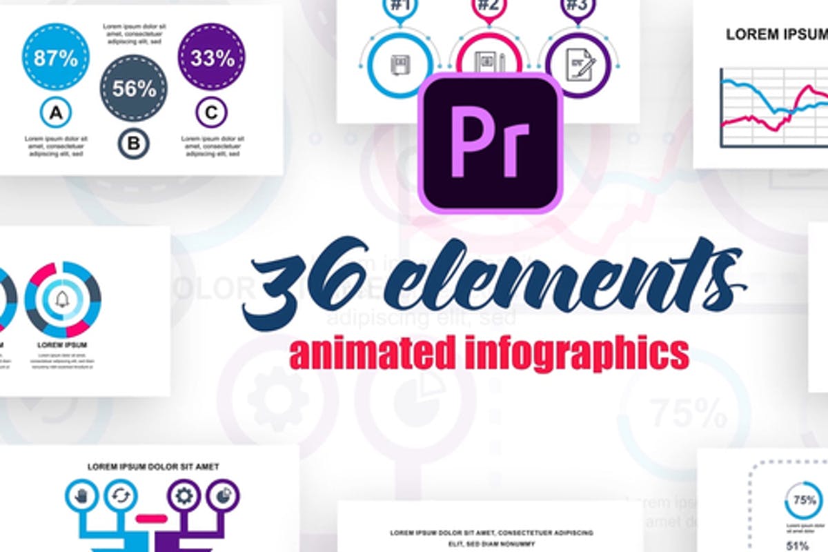 Technology Infographics №4 for Premiere Pro