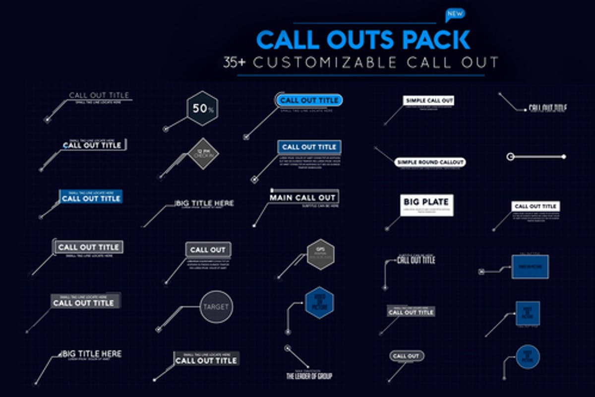 Call Out Pack for Premiere Pro