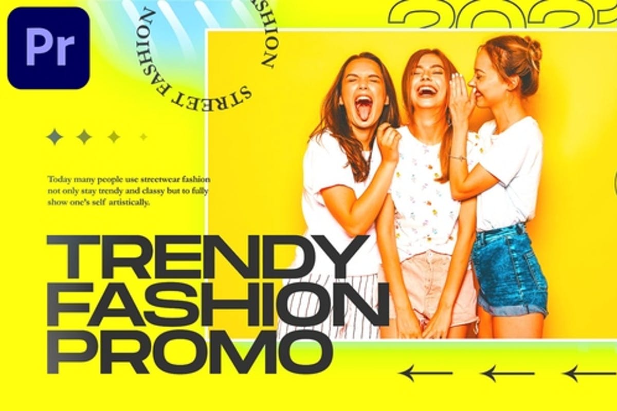 Trendy Fashion Promo for Premiere Pro