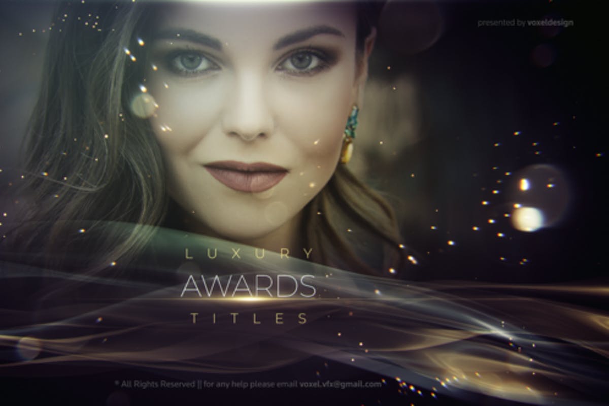 Luxury Awards Titles for Premiere Pro