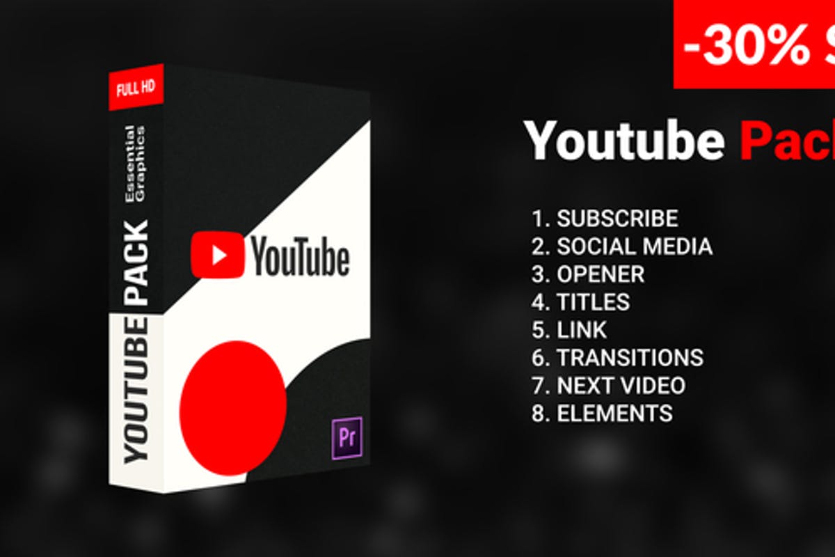 Youtube Pack for Premiere Pro
