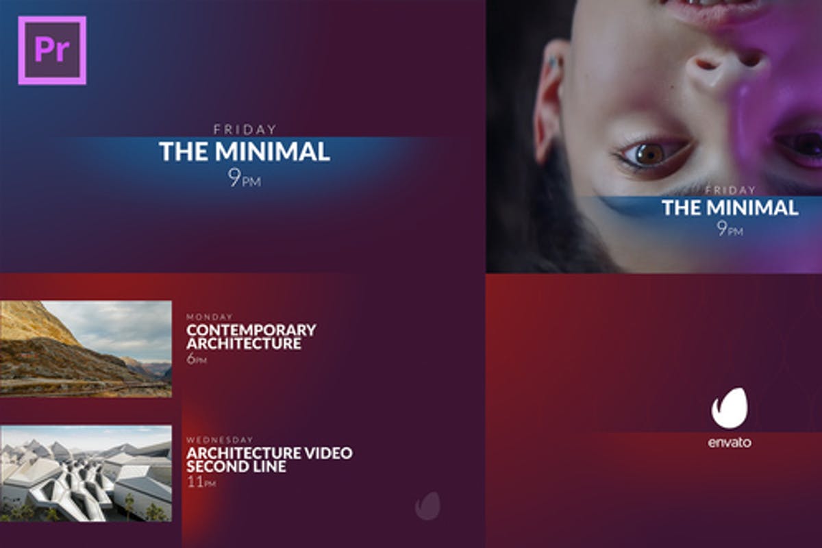 The Minimal Broadcast Package Essential Graphics | Mogrt