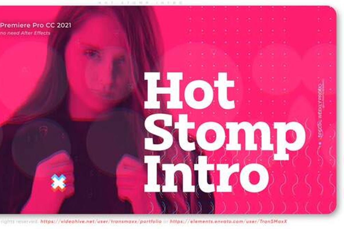 Hot Stomp Intro for Premiere Pro