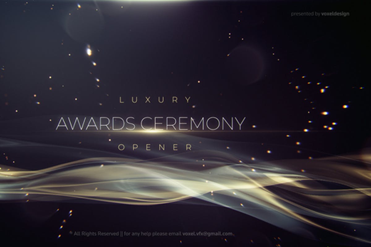 Luxury Awards Openers for Premiere Pro