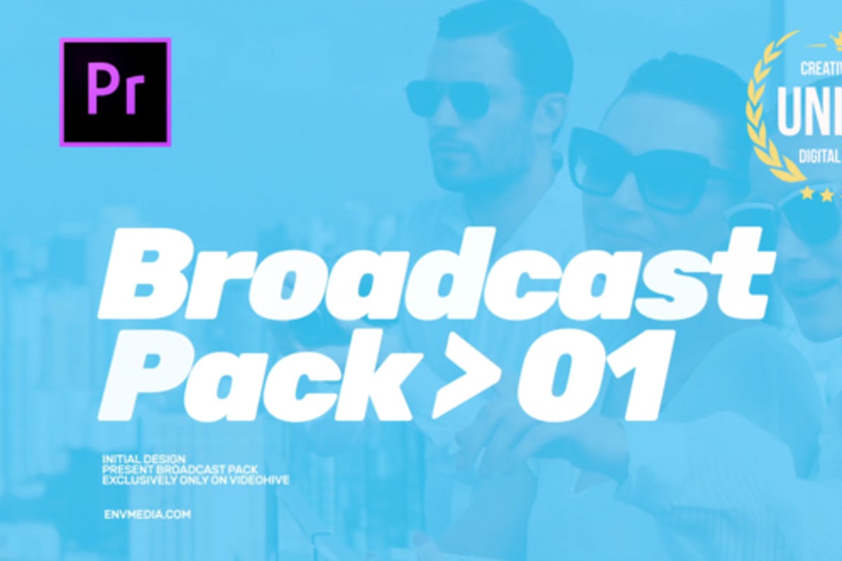 Modern Broadcast Pack For Premiere Pro Templates